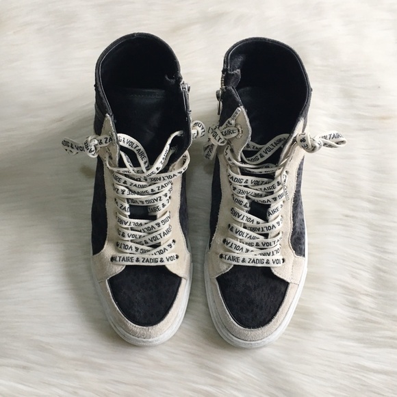 Zadig & Voltaire High Flash Sneakers - Picture 2 of 12